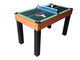 Multi bilhar de madeira elegante 10 da tabela de jogo em 1 tabela de jogo para 2/4 jogadores fornecedor