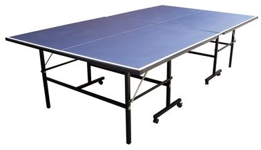 China 9FT 4 partes da tabela de dobramento do tênis de mesa do estilo das placas com pé dobrável fábrica