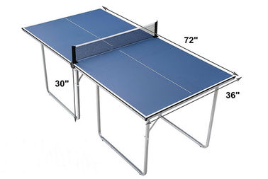 China Para não bater para baixo a tabela do tênis de mesa da competição, tabela fácil de Pong do sibilo do interior do armazenamento 6FT fábrica