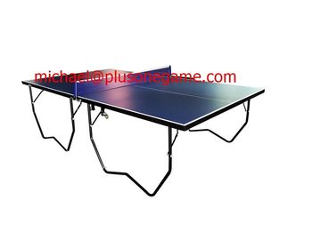 China Tabela de tênis de mesa nova de dobramento da tabela do tênis de mesa do produtor para o jogo da família fábrica