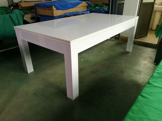 Mesa de bilhar do fornecedor com a mesa de jantar de madeira da mesa de jantar com tabela de bilhar